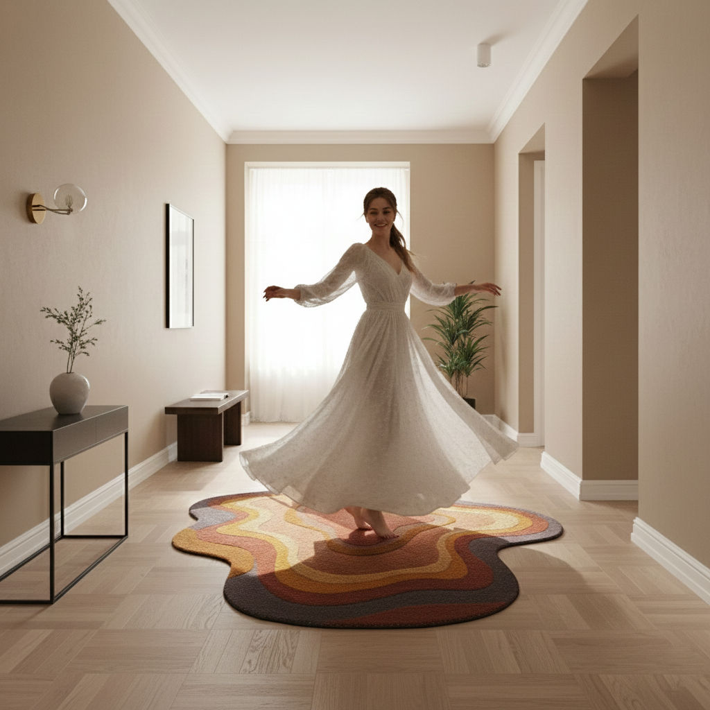 ARLIVO - Hand Tufted Irregular Carpet